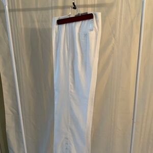 High Waist Palazzo Pant White